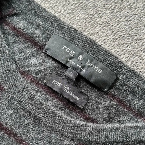 rag & bone Putney 100% Cashmere Long Sleeve Sweater Dress Small - Picture 3 of 4